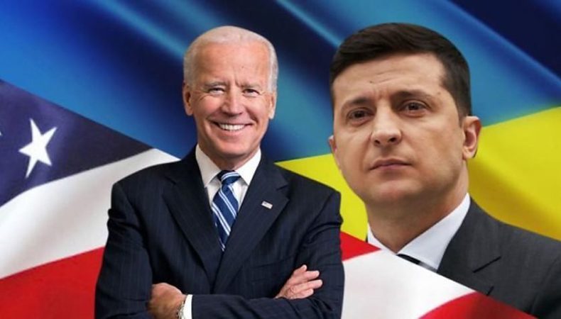 Президент США Джо Байден і президент України Володимир Зеленський