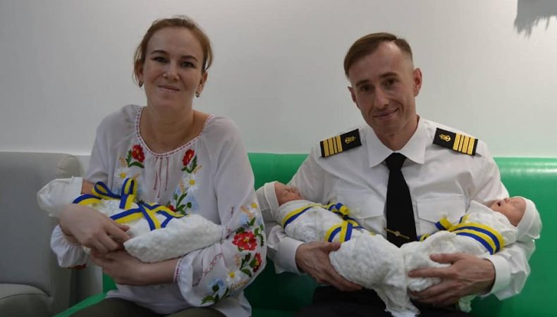 У сім&amp;#039;ї військових у Києві народилася трійня