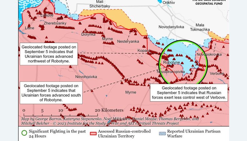 ЗСУ успішно просуваються на Запоріжжі