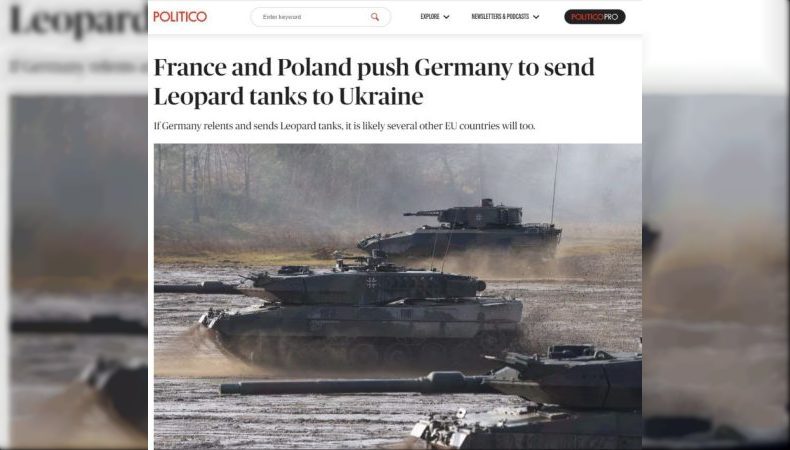 Франція та Польща переконують Німеччину надати танки Leopard для України