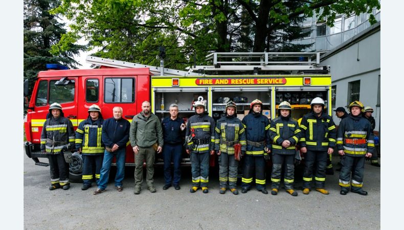 Харківщині передали пожежну автоцистерну з Великої Британії