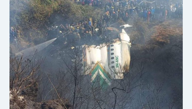 У Непалі розбився пасажирський літак з 72 людьми на борту, всі вони загинули