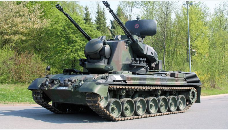 Німецька зенітна самохідна артилерійська установка «Gepard»