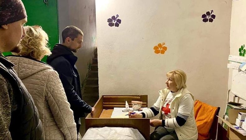 Червоний Хрест облаштував медичний пункт у Лисичанську