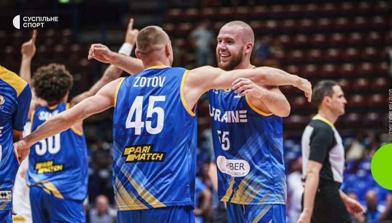 Збірна України перемогла Італію на старті Євробаскету-2022