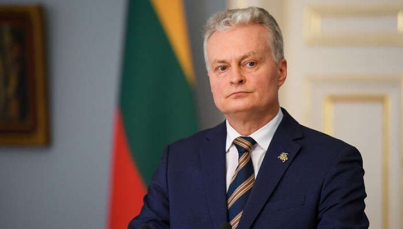 Президент Литви Гітанас Науседа