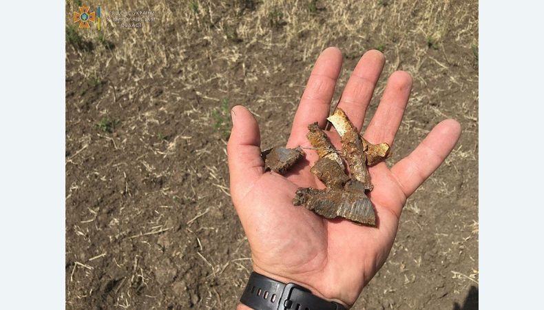 В Миколаївській області в результаті потрапляння боєприпасів та уламків від них сталися пожежі