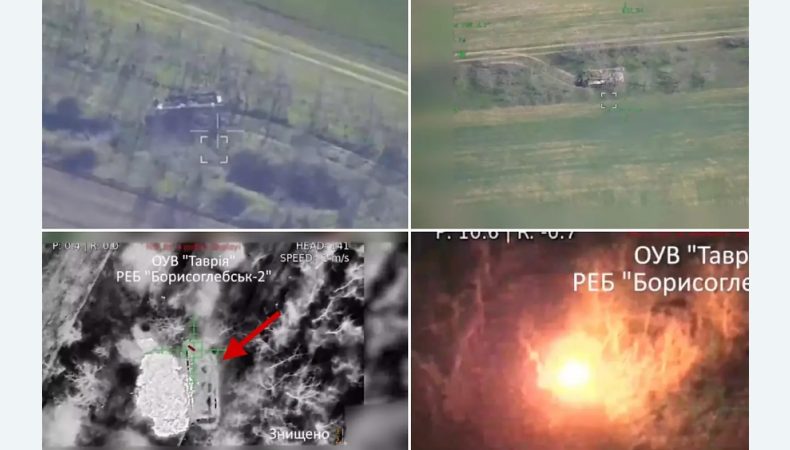 Українські дрони-бомбери знищили дві станції комплексу РЕБ “Борисоглебск-2”