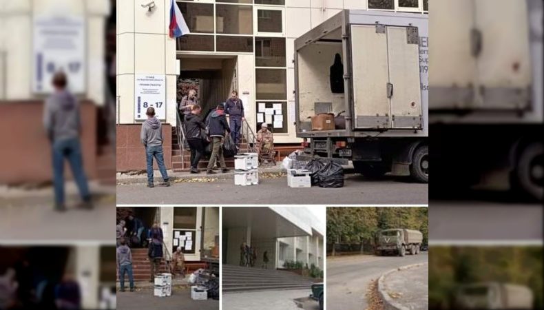 У Херсоні росіяни спішно вивозять речі та документи
