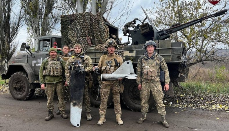 Десантники з Донеччини приземлили російський БпЛА «Орлан-10»