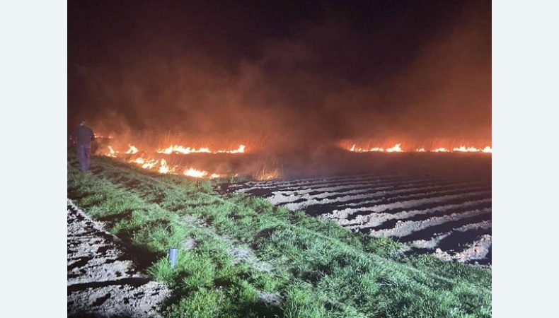 Ракетний удар по Броварському районі: виникла пожежа