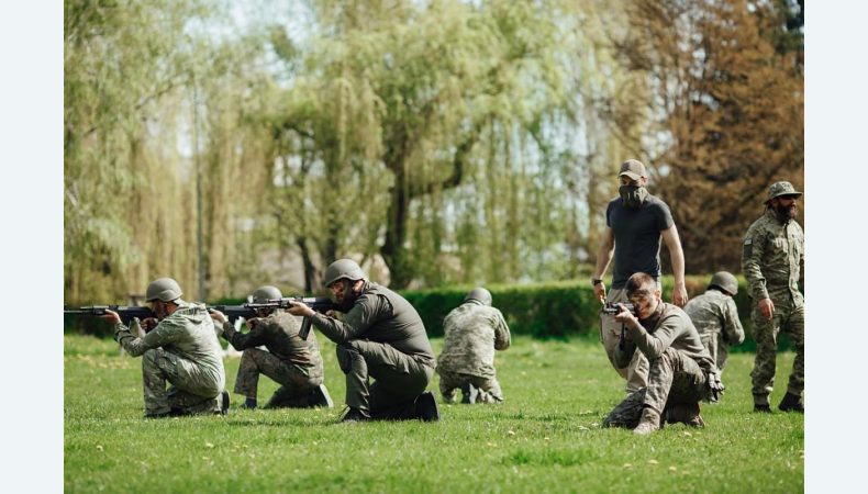 Добровольчі формування Львівщини проходять вишкіл із застосування важкого озброєння для оборони територій