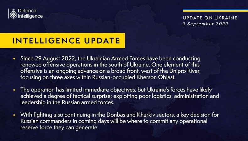 ЗСУ відновили наступальні операції на півдні України, — вважає британська розвідка