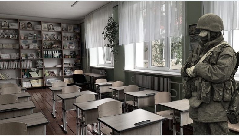 Окупанти залучили до навчального процесу у Мелітополі 500 вчителів з росії