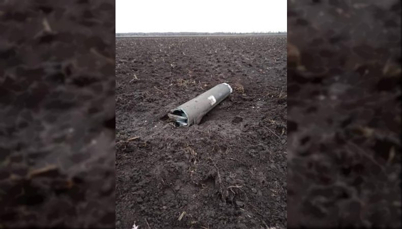 В Брестской области Беларуси упала ракета