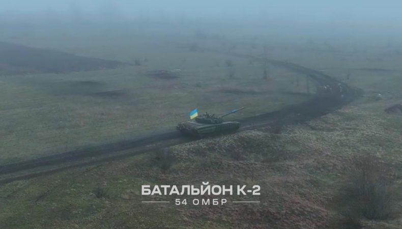 Український танк розніс позиції окупантів