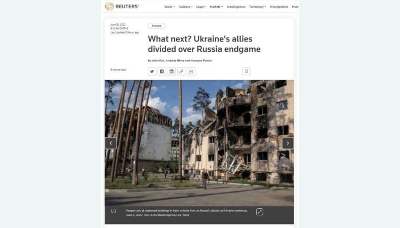 Союзники України розділилися у баченні шляхів закінчення війни: що пропонують