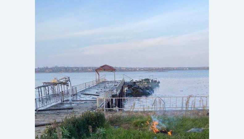 ЗСУ знищили кілька катерів у районі Антонівського мосту
