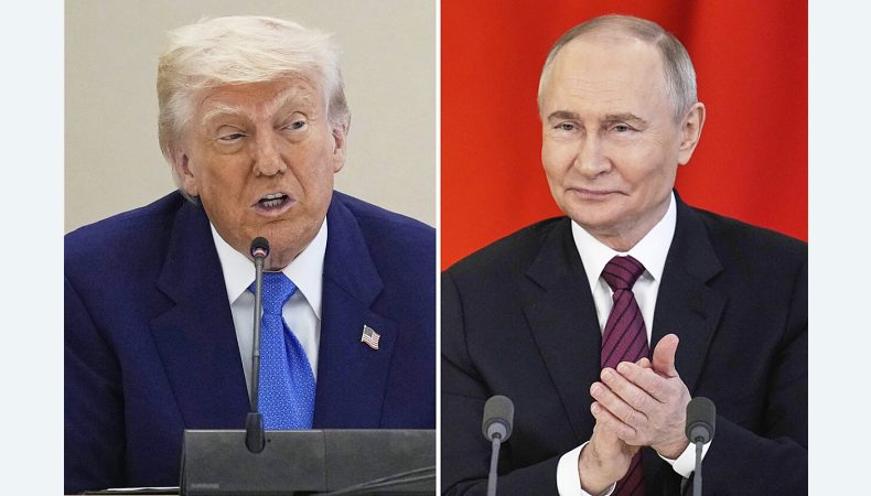 Дональд Трамп та володимир путін