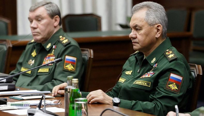 Валерій Герасимов і Сергій Шойгу