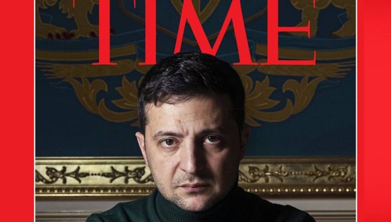 Читачі журналу «Time» вважають Президента України найвпливовішою людиною року