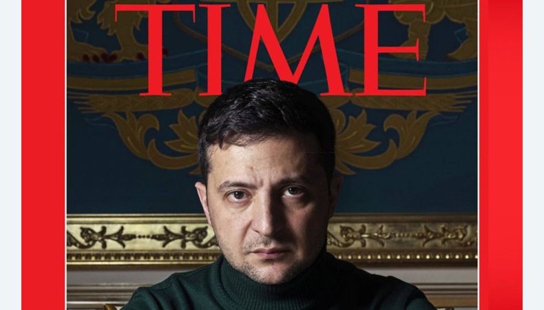 Читачі журналу «Time» вважають Президента України найвпливовішою людиною року