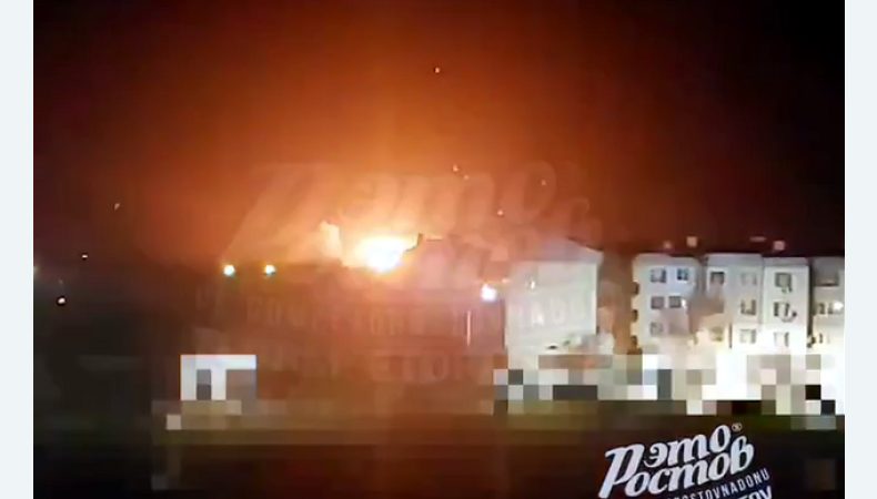 Військовий аєродром в Ростові атакували БПЛА