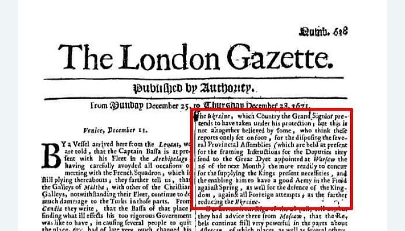 Українець знайшов першу згадку Бахмута в газеті 1737 року
