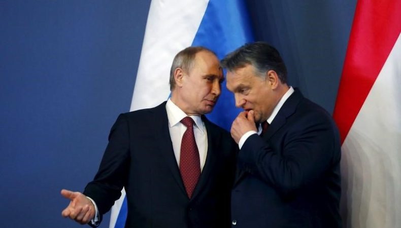 Президенти росії та Угорщини