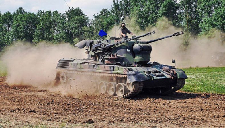 Німеччина передала Україні чотири зенітні самохідні артилерійські установки Gepard, — DW
