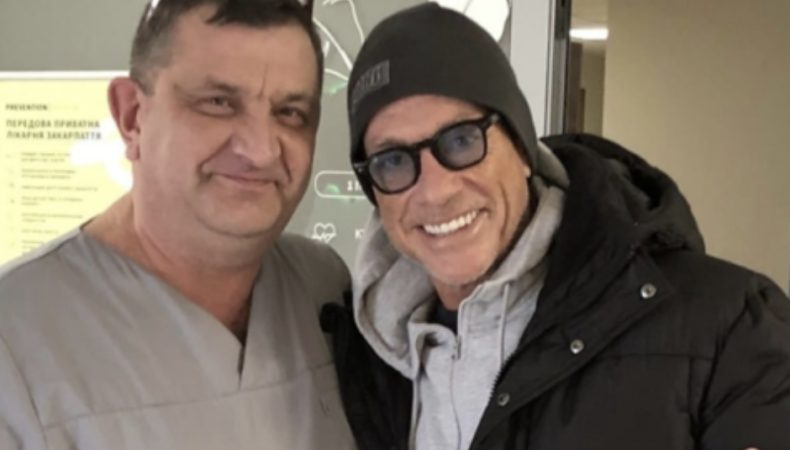 Американського актора Жан-Клод Ван Дамма помітили на Закарпатті