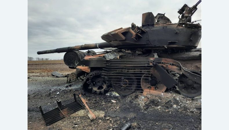 До середини березня здалися в полон близько ста російських танкістів