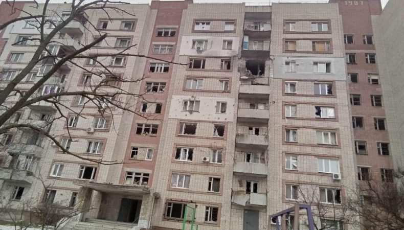 Наслідки обстрілів в Олешках, 4 грудня