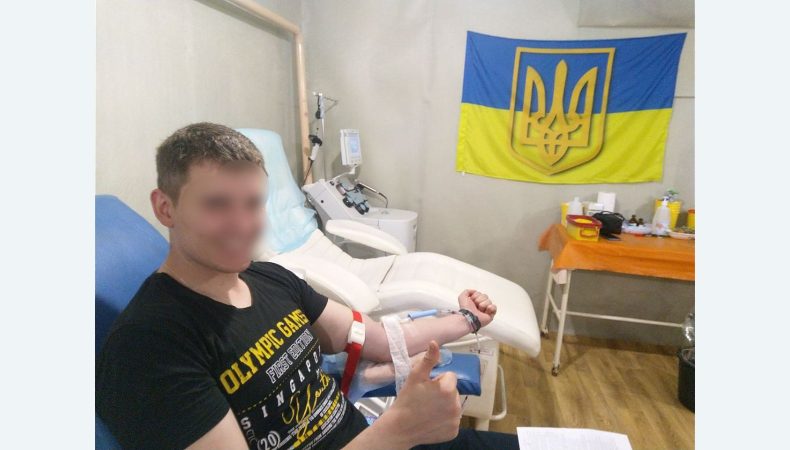 На Харківщині прикордонники здали кров для поранених побратимів