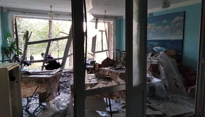 Наслідки ракетного удару по лікарні в Куп&amp;#039;янському районі