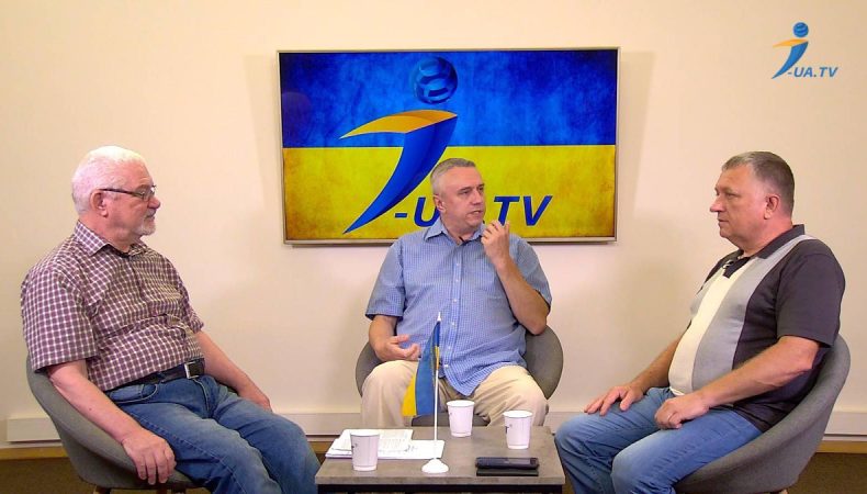 Віктор Шишкін та Іван Пєтухов під час ефіру «Чистка влади»