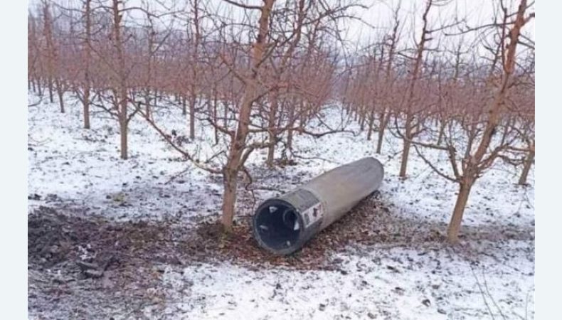 Падіння ракети в Молдові