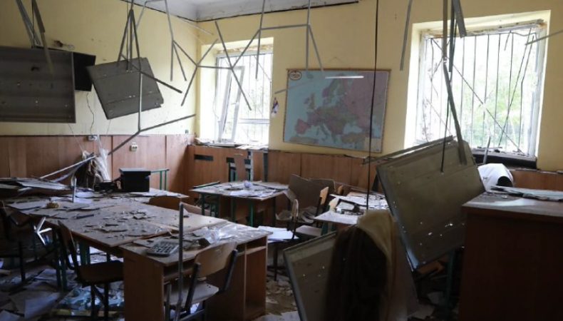 У Запоріжжі окупанти ракетами обстріляли школу-інтернат