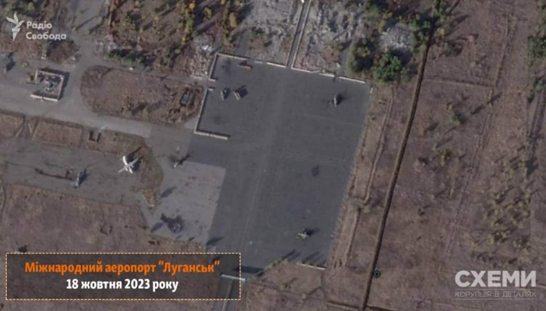 Стало відомо, як виглядає аеродром Луганська після ударів ЗСУ