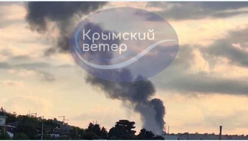 ЗСУ завдали удару по складу боєприпасів у Криму
