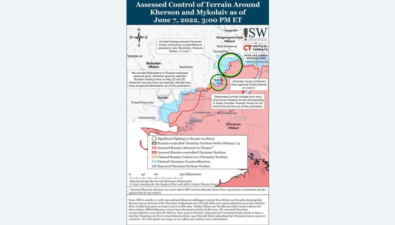 Армія РФ відводить війська з позицій у Запорізькій області — Інститут вивчення війни