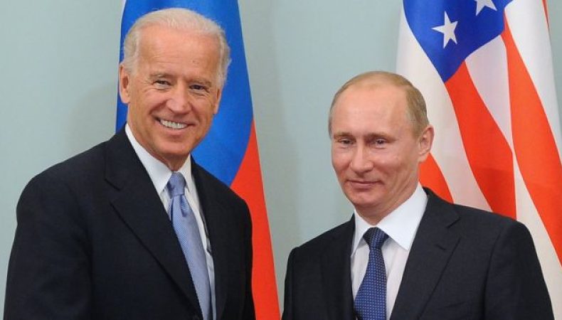 Президент США Джо Байден та володимир путін