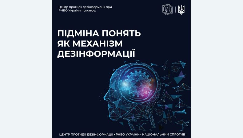 Підміна понять — це механізм маніпулятивної технології