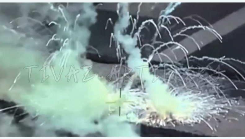 З’явилося відео знищення батареї російського ЗРК С-400 на Донеччині