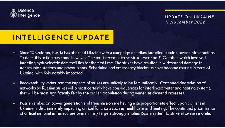 Дані британської розвідки
