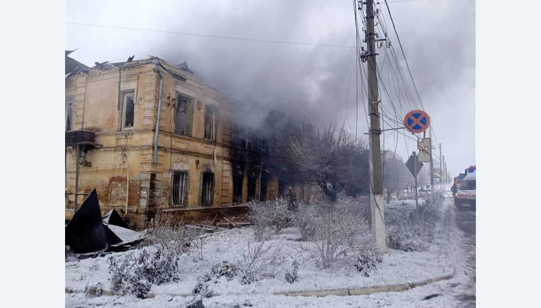 Наслідки обстрілів у Куп’янську