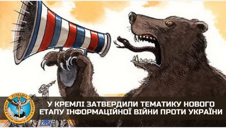 У Кремлі затвердили тематику нового етапу інформаційної війни проти України