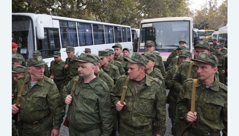 В окупованому Криму росіяни продовжують мобілізацію