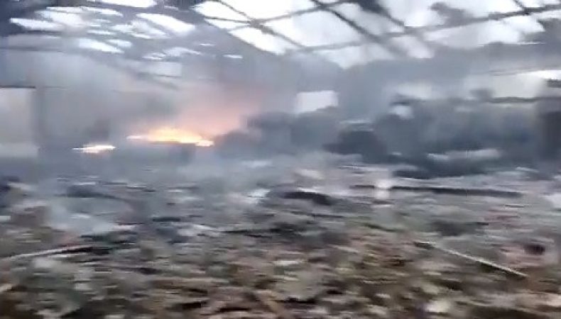 Кадирівці показали відео своєї техніки після удару ЗСУ