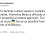 Стало відомо, навіщо Білорусь офіційно звинуватила Україну у підготовці нападу